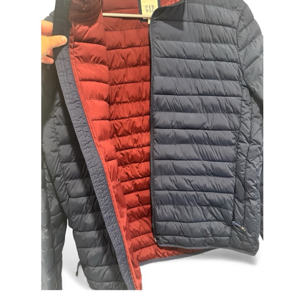 Gap Mens Navy Windbreaker Jacket - Picture 3 of 4